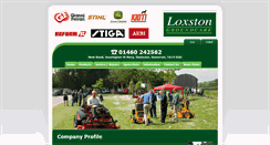 Desktop Screenshot of loxston.co.uk
